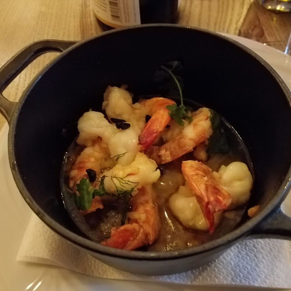 Shrimp scampi Shrimp scampi