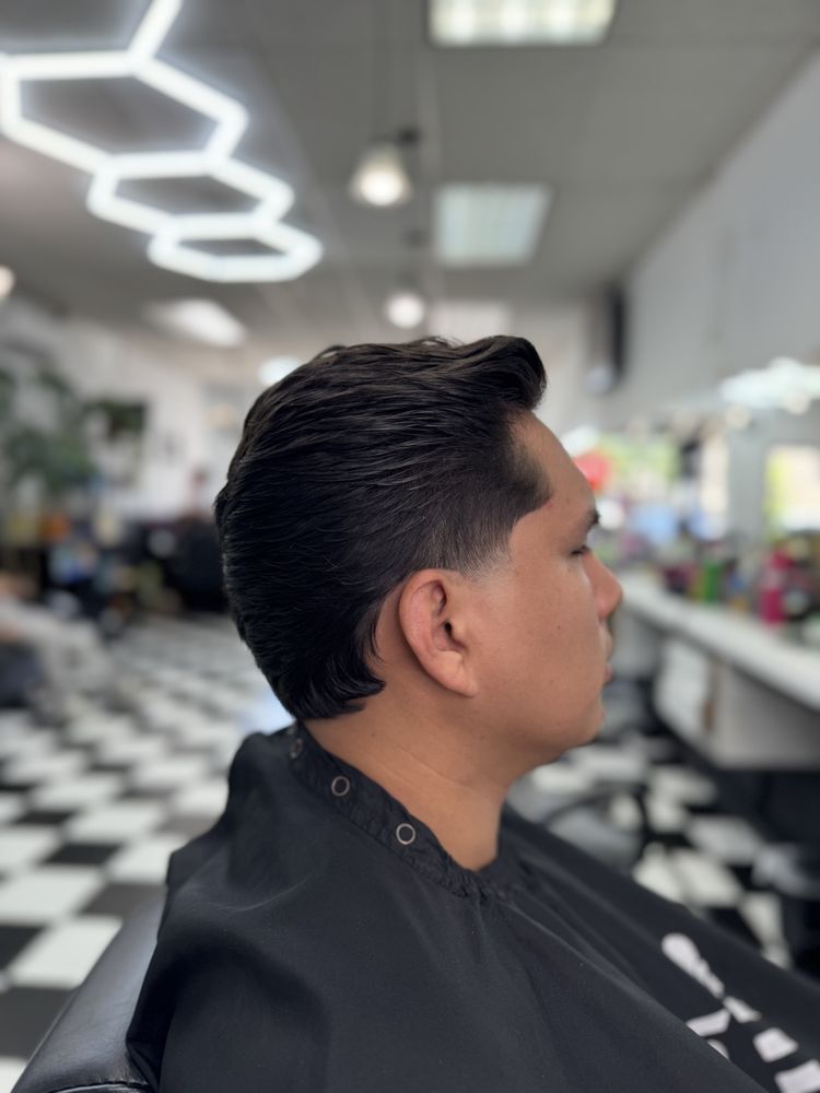 Barber Super Mario Logo