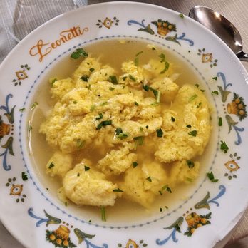 Ristorante Leonetti - Stracciatella alla Romana (Roman Egg Soup) - Roman Near Me - Rome, RM