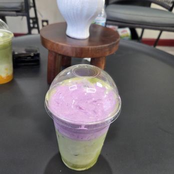Fresh Station Juice & Coffee - Ube Matcha- not too sweet and so refreshing - Juice Bars & Smoothies Near Me - Fairfield, California Fresh Station Juice & Coffee - Ube Matcha- not too sweet and so refreshing - Juice Bars & Smoothies Near Me - Fairfield, California
