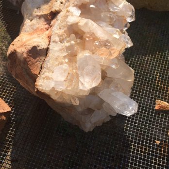 Wegner Quartz Crystal Mines - Cluster - Hobby Shops Near Me - Mount Ida, Arkansas