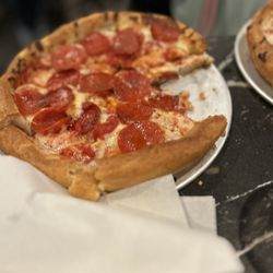Chicago Pizza & Sports Grill - Pepperoni deep dish