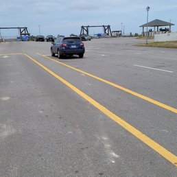 First in line. Can you tell who's excited to ride the ferry? First in line. Can you tell who's excited to ride the ferry?