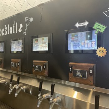 Oz. Tap House - Self serve tap cocktails - Beer Gardens Near Me - Austin, Texas