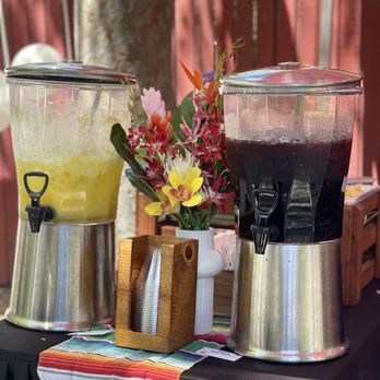 Chef Gilly's Catering - Agua fresca setup - Caterers Near Me - San Carlos, California Chef Gilly's Catering - Agua fresca setup - Caterers Near Me - San Carlos, California