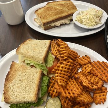 Grateful Dedham Diner - turkey sandwich with sweet potato fries - Breakfast & Brunch Near Me - Dedham, Massachusetts