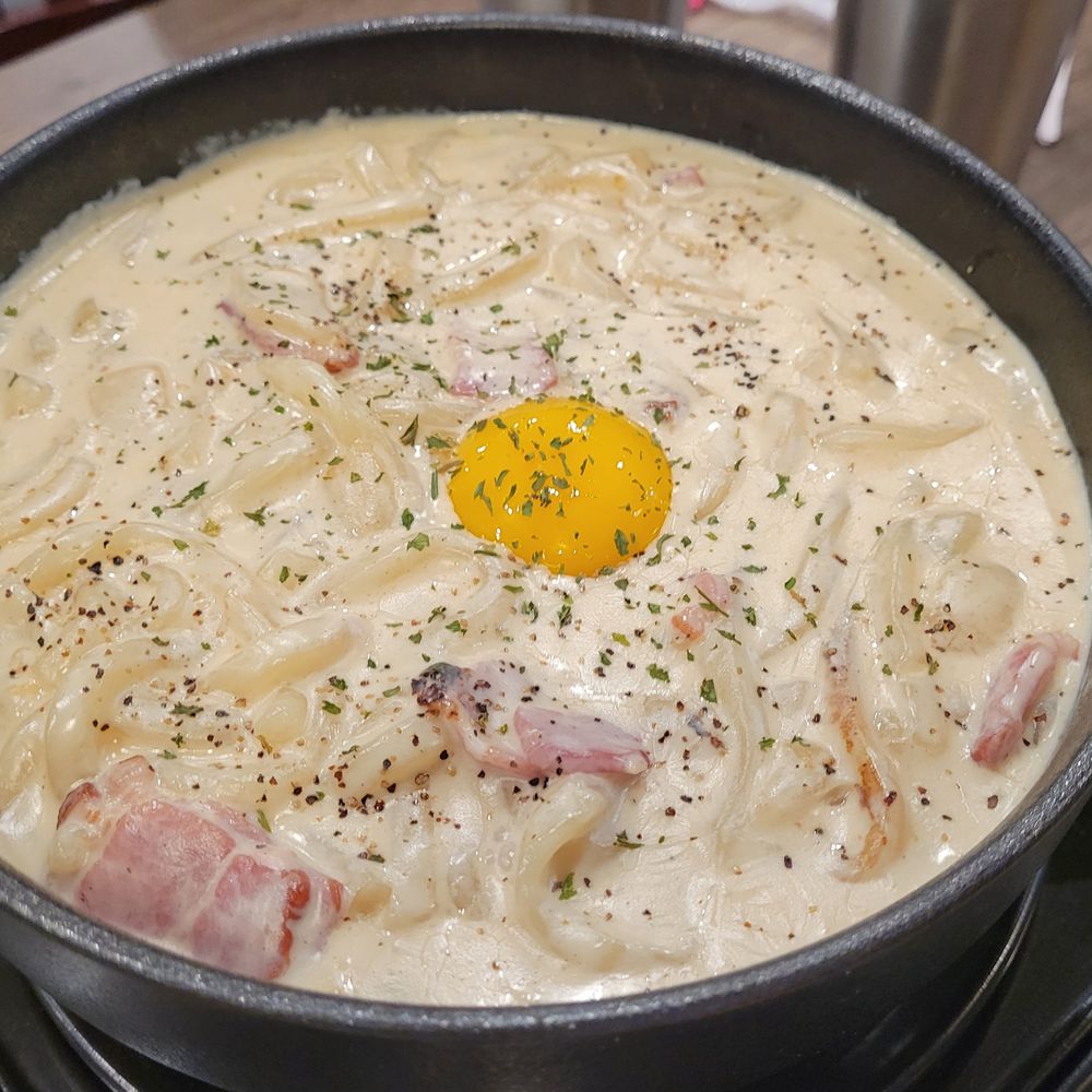 Cream Udon ($19.95): too sweet. did not like it. Cream Udon ($19.95): too sweet. did not like it.