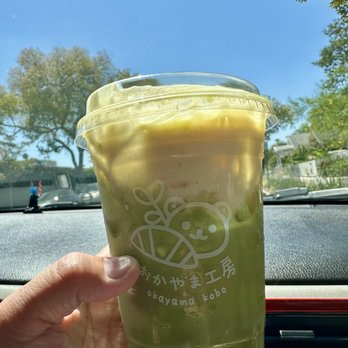 Okayama Kobo Bakery & Cafe - Matcha crème latte - Bakeries Near Me - Anaheim, California Okayama Kobo Bakery & Cafe - Matcha crème latte - Bakeries Near Me - Anaheim, California