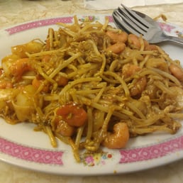 Prawn rice noodles with egg Prawn rice noodles with egg