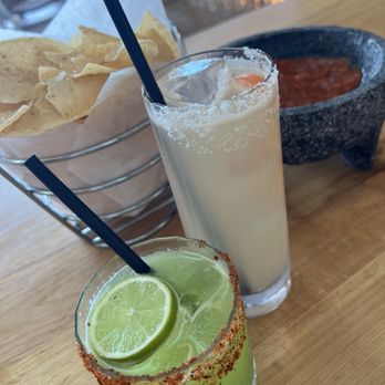 Butterfly - SPICY CUCUMBER Margarita & LA CAPILLA + CHIPS & SALSA (not included) - Tapas/Small Plates Near Me - Culver City, California