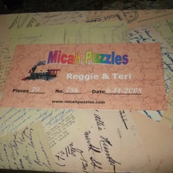 Micah Puzzles - The box the puzzle arrived in