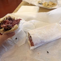 Chomp's Delicatessen - Pastrami and swiss