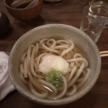 Rintaro - Kake udon with onsen egg ($12) - Izakaya Near Me - San Francisco, California