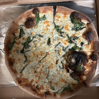 Molina Pizze & Polpette - Mushroom pizza with no mushrooms, no balsamic drizzle, and one totally burned piece. - Pizza Near Me - Baltimore, Maryland Molina Pizze & Polpette - Mushroom pizza with no mushrooms, no balsamic drizzle, and one totally burned piece. - Pizza Near Me - Baltimore, Maryland