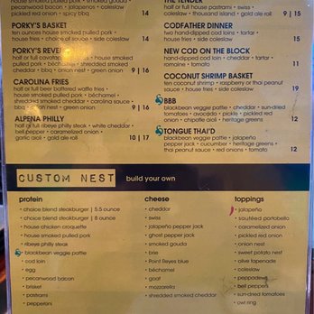 The Owl’s Nest - The Owl Nest menu backside - Cocktail Bars Near Me - Alpena, Michigan The Owl’s Nest - The Owl Nest menu backside - Cocktail Bars Near Me - Alpena, Michigan