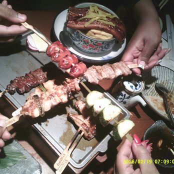 Izakaya Nana - Yakitori Platter, Impossible Unadon In the back - Japanese Near Me - Chantilly, Virginia