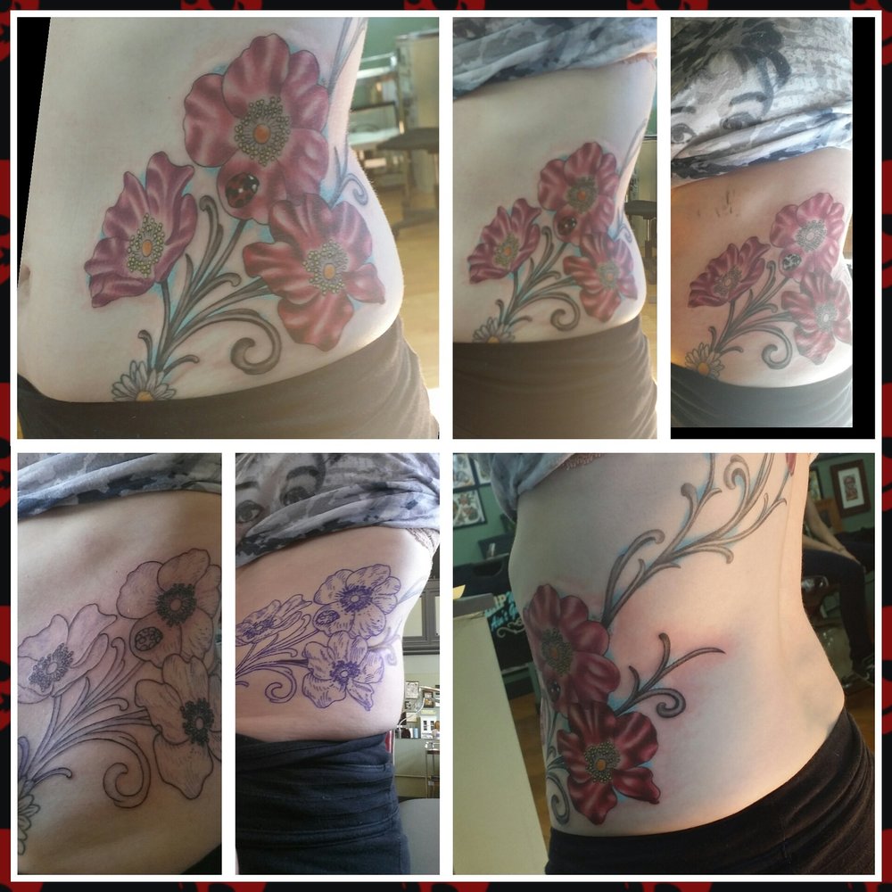 Bellwether Tattoo - Wild Roses - Tattoo Near Me - Seattle, Washington Bellwether Tattoo - Wild Roses - Tattoo Near Me - Seattle, Washington