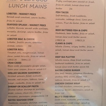 Billy's Seafood - Seafood Near Me - Saint John, New Brunswick