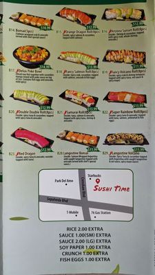 Menu photo 2 Sushi Time Torrance, CA Menu photo 2 Sushi Time Torrance, CA