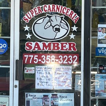 Carniceria Samber - the front door of the store - Meat Shops Near Me - Sparks, Nevada Carniceria Samber - the front door of the store - Meat Shops Near Me - Sparks, Nevada