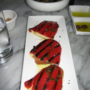 Buceo 95 - large grilled piquillo peppers stuffed with manchego cheese - Tapas Bars Near Me - New York, New York