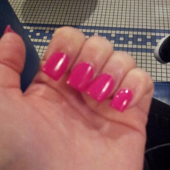 Cindy's Nail Salon - 3days later. They look like crap. Look at my pointer finger.... - Nail Salons Near Me - Woonsocket, Rhode Island
