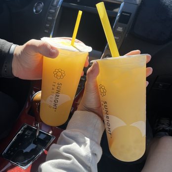 Sunright Tea Studio - Milpitas - Mango yakult and orange yakult - Bubble Tea Near Me - Milpitas, California Sunright Tea Studio - Milpitas - Mango yakult and orange yakult - Bubble Tea Near Me - Milpitas, California