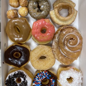 Classic Donut Company - a variety of donuts in a box - Donuts Near Me - Quinlan, Texas