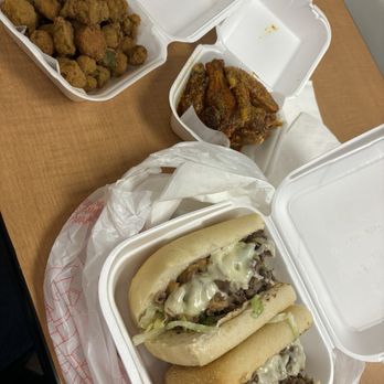 Nick's Gyros & Seafood - Philly cheesesteak combo with sub okra - Fast Food Near Me - Columbia, South Carolina Nick's Gyros & Seafood - Philly cheesesteak combo with sub okra - Fast Food Near Me - Columbia, South Carolina