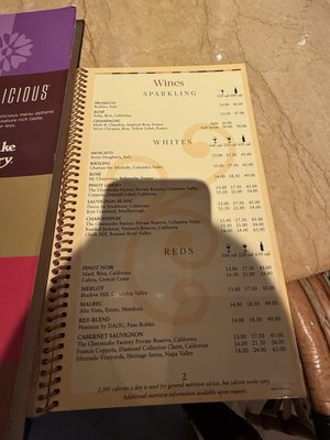 Menu photo 6 The Cheesecake Factory Westbury, NY Menu photo 6 The Cheesecake Factory Westbury, NY