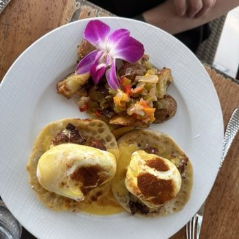 Mahina - Conch Fritter Benedict - Hawaiian Near Me - Marathon, Florida Mahina - Conch Fritter Benedict - Hawaiian Near Me - Marathon, Florida