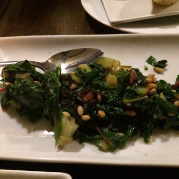 Brava - Swiss chard soaked in butter - Bars Near Me - Lenox, Massachusetts