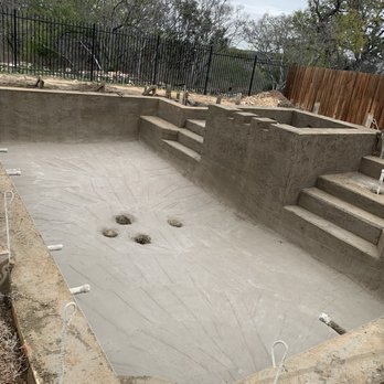 Premier Pools & Spas - Pool build 2023-'24: post gunite - Pool & Hot Tub Service Near Me - Castroville, Texas
