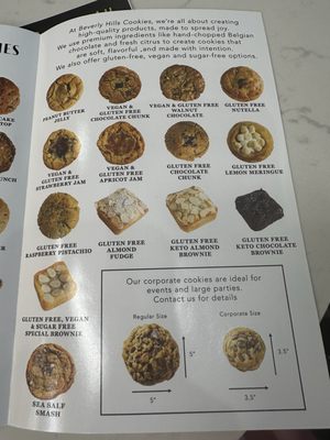 Menu photo 2 Beverly Hills Cookies Beverly Hills, CA