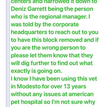 American Pet Hospital - Cont... - Veterinarians Near Me - Modesto, California