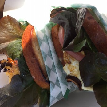 Dad's Luncheonette - Gotta try both! Hamburger sandwich and mushroom sandwich. - New American Near Me - Half Moon Bay, California