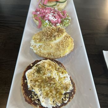 TOASTED. Bagels & Coffee - Bagel flight - Bagels Near Me - Seattle, Washington TOASTED. Bagels & Coffee - Bagel flight - Bagels Near Me - Seattle, Washington