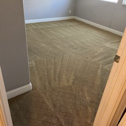 Before and after of master and second room.