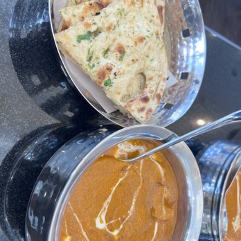 India Belly - Butter chicken and garlic naan - Indian Near Me - Snoqualmie, Washington