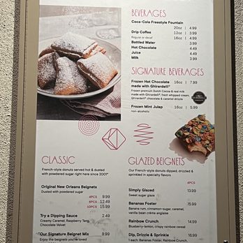Beignets Expressed - Menu - Desserts Near Me - Anaheim, California Beignets Expressed - Menu - Desserts Near Me - Anaheim, California