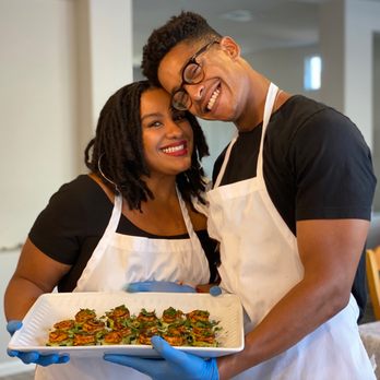 Chef 2 Eat - Cooking Class @ Chef's Home ***Flavors of the Land & Sea***** #BlackenedShrimpAvocadoBites -- Najaah & Armani in Love! - Caterers Near Me Chef 2 Eat - Cooking Class @ Chef's Home ***Flavors of the Land & Sea***** #BlackenedShrimpAvocadoBites -- Najaah & Armani in Love! - Caterers Near Me