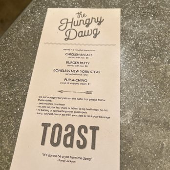 Toast - Doggie menu - Breakfast & Brunch Near Me - Temecula, California Toast - Doggie menu - Breakfast & Brunch Near Me - Temecula, California