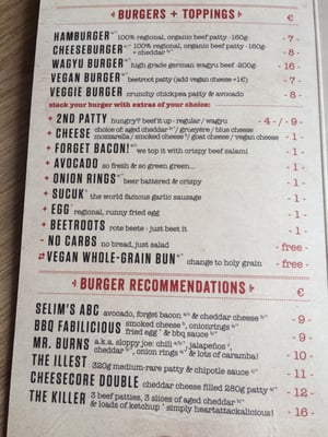 Menu photo 5 What's Beef Frankfurt, HE Menu photo 5 What's Beef Frankfurt, HE