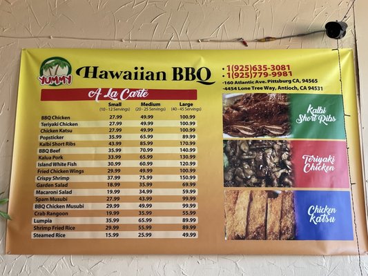 Menu photo 7 Yummy Hawaiian BBQ Antioch, CA Menu photo 7 Yummy Hawaiian BBQ Antioch, CA