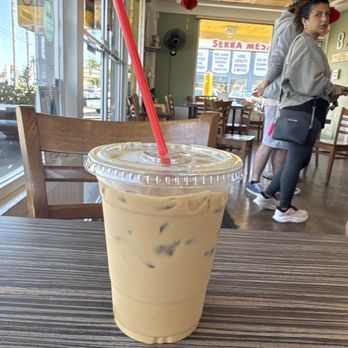 Bear Buns Bakery - Iced vanilla latte - Bakeries Near Me - San Diego, California