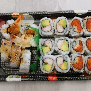 Sushi Prince - Roll Platter!!! {6 California Rolls, 6 Spicy Tuna Rolls, 6 Tempura Shrimp Roll} - Japanese Near Me - Fairfax, Virginia Sushi Prince - Roll Platter!!! {6 California Rolls, 6 Spicy Tuna Rolls, 6 Tempura Shrimp Roll} - Japanese Near Me - Fairfax, Virginia