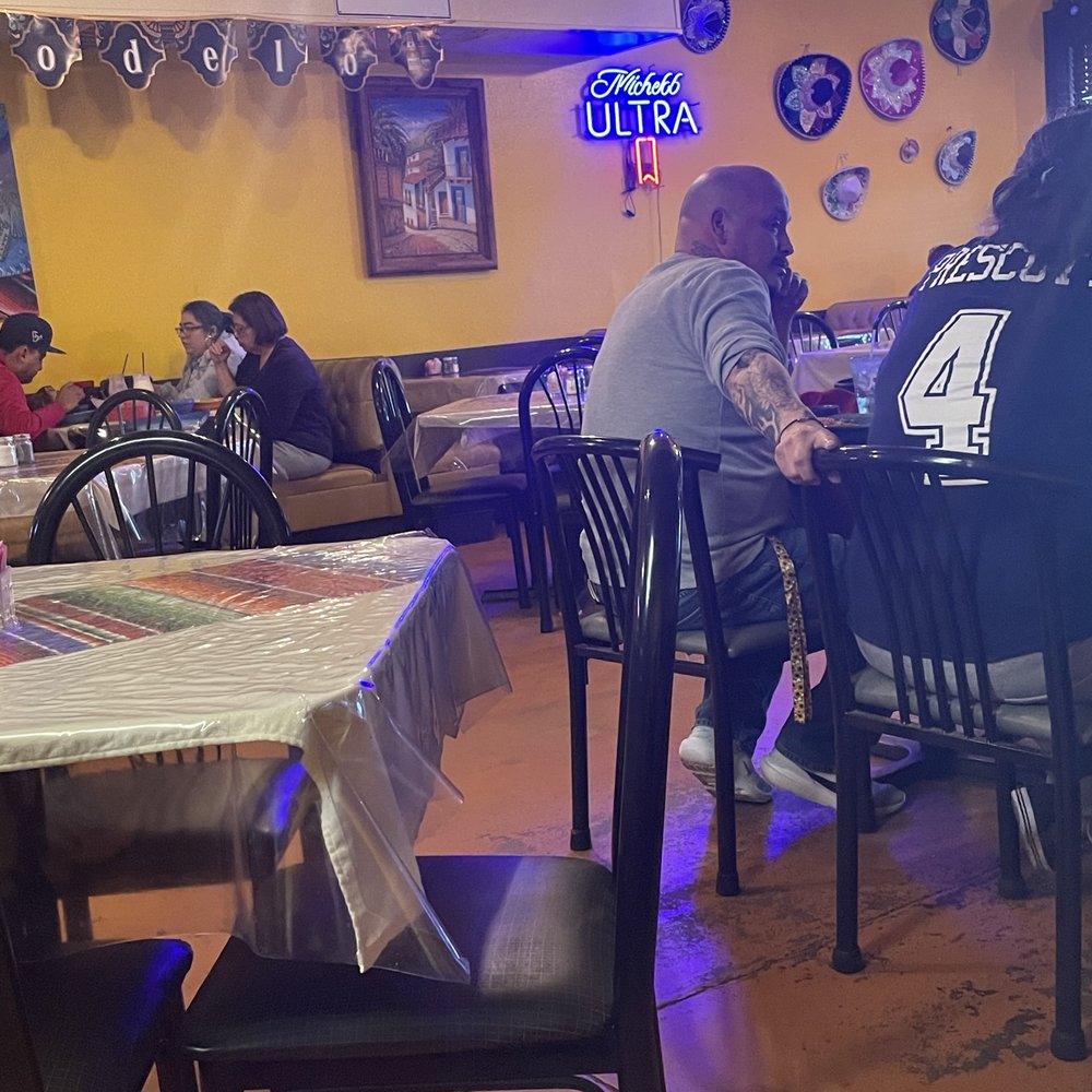 Mesquite Mexican Grill - a man sitting at a table - Mexican Near Me - Sealy, Texas
