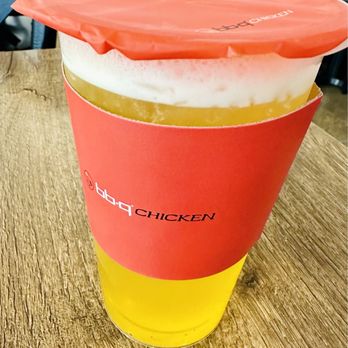 bb.q Chicken Cincinnati - Passion Fruit Green Tea - Korean Near Me - Cincinnati, Ohio