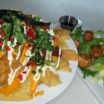 54 Restaurant - Poke Nachos and Shrimp Shumai - Asian Fusion Near Me - Springfield, Virginia 54 Restaurant - Poke Nachos and Shrimp Shumai - Asian Fusion Near Me - Springfield, Virginia