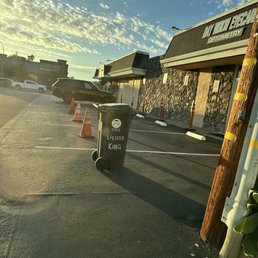 This place is obsessed with parking more than actually doing actual business.